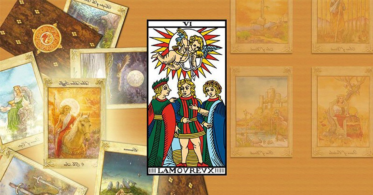 La carte de l'Amoureux voici sa signification dans le Tarot de Marseille