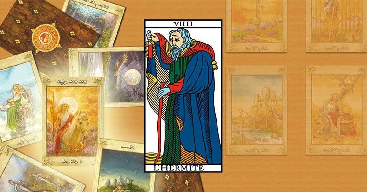 La carte de l'Hérmite voici sa signification dans le Tarot de Marseille