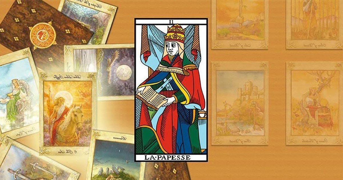 Tous les secrets de la carte de la Papesse dans le Tarot de Marseille