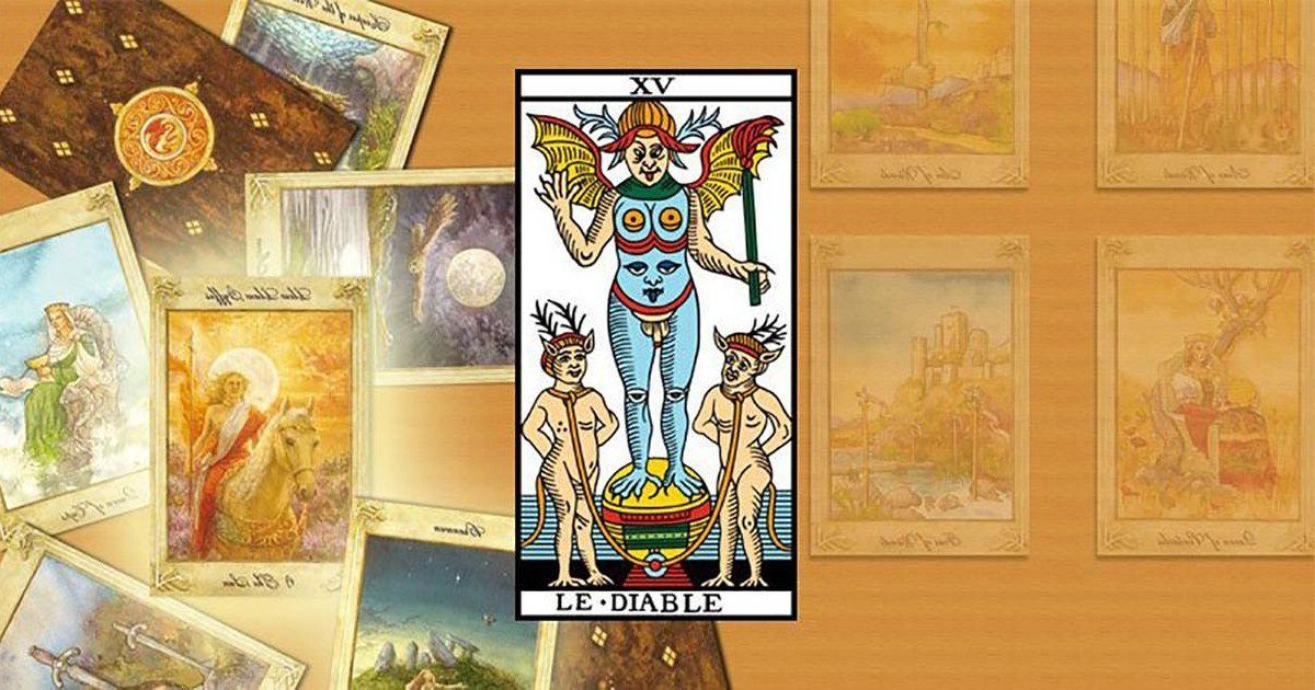 La carte du Diable voici sa signification dans le Tarot de Marseille