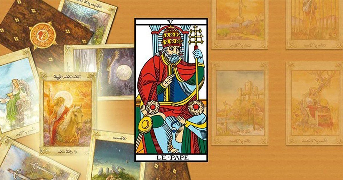 Tous les secrets de la carte du Pape dans le Tarot de Marseille