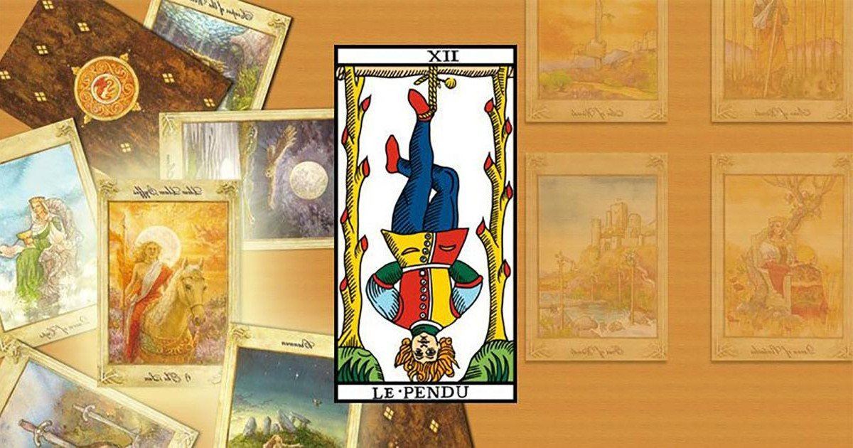 La carte du Pendu voici sa signification dans le Tarot de Marseille